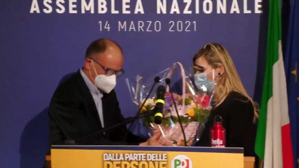 Immagine di La dad del Pd incorona Enrico Letta segretario