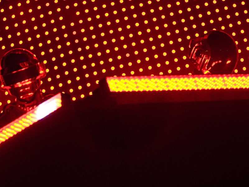 I Daft Punk in concerto a Chicago nel 2007 (foto LaPresse)