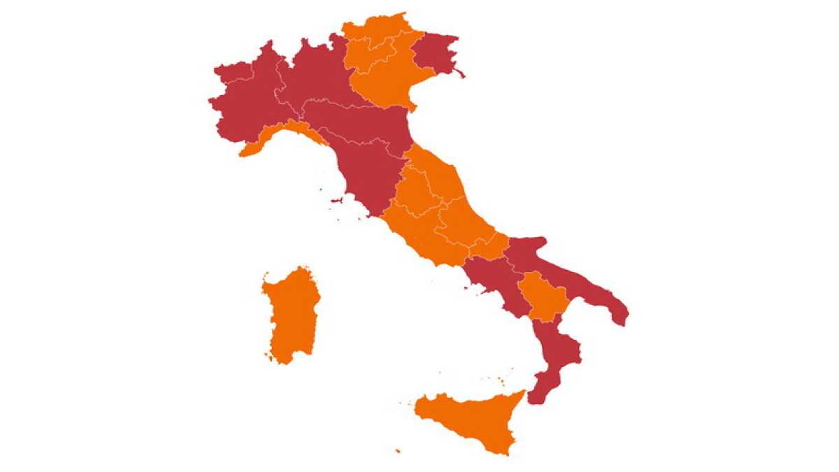 Immagine di I nuovi colori delle regioni. Da domani si torna a scuola