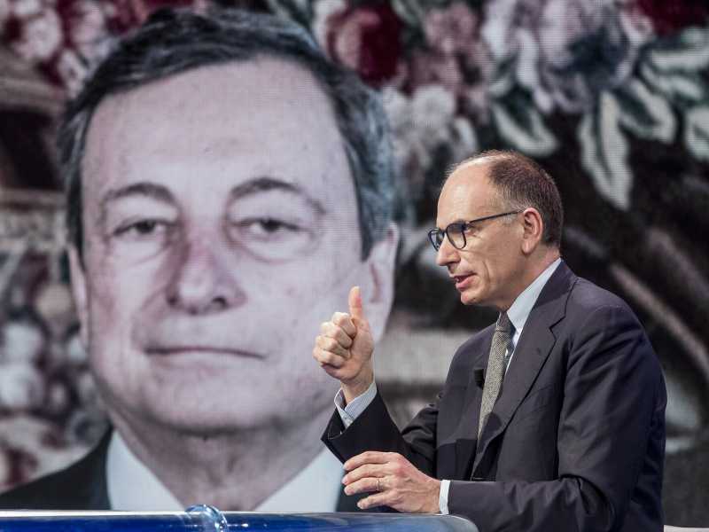 Enrico Letta, eletto segretario del Pd dopo le dimissioni di Zingaretti (Ansa)