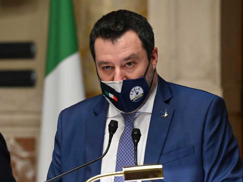 Matteo Salvini (foto LaPresse)