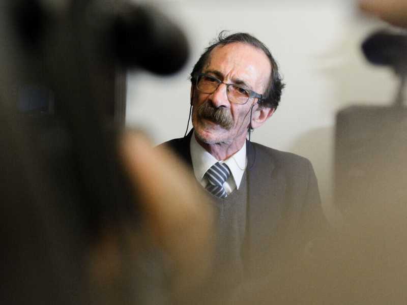 Pino Maniaci (foto LaPresse - Guglielmo Mangiapane)&nbsp;<br />