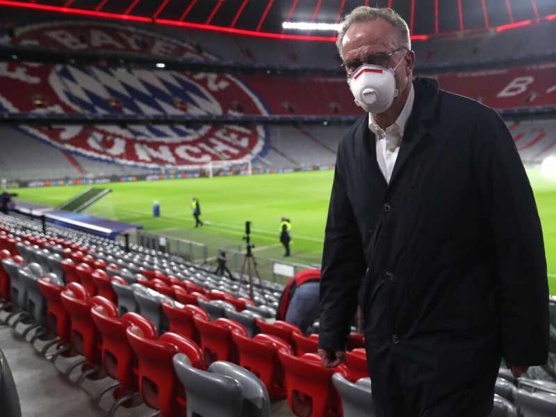 Karl-Heinz Rummenigge, CEO del Bayern Munich (Ansa)&nbsp;<br />