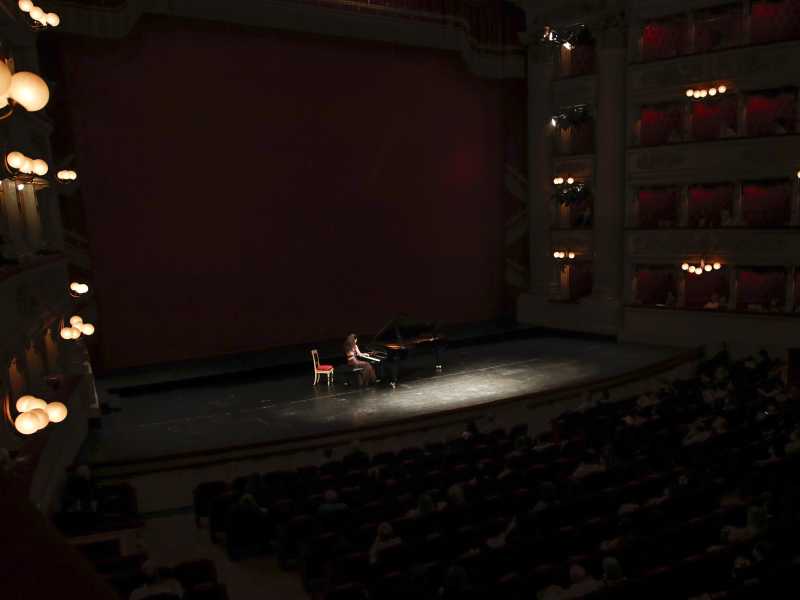 Beatrice Rana in concerto alla Scala (Lapresse)<br />&nbsp;