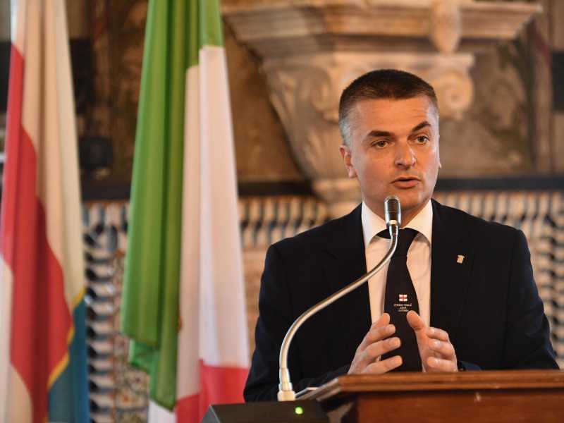 Edoardo Rixi (foto Ansa)