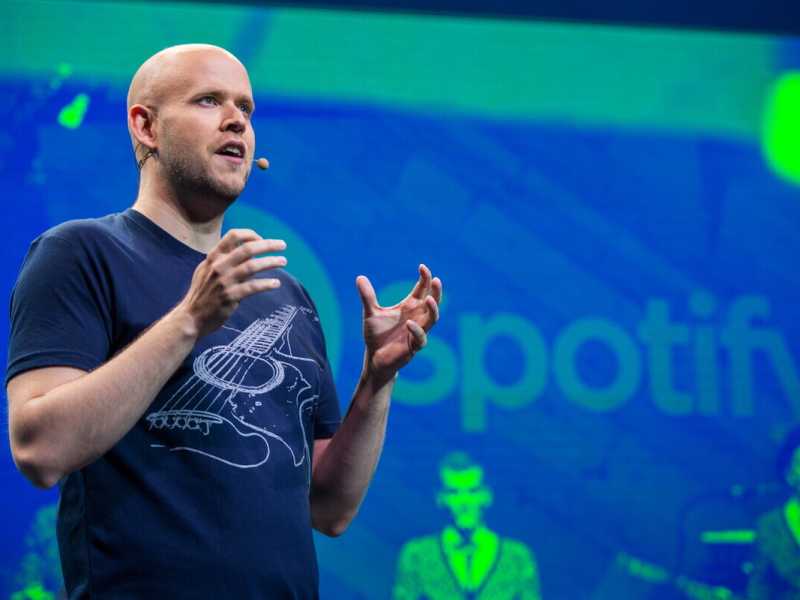 Daniel Ek (foto Andrew Burton/Getty Images)&nbsp;<br />