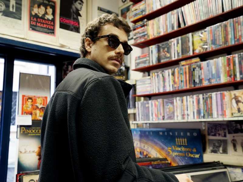 Franco126, pseudonimo di Federico Bertollini, &egrave; nato a Roma il 4 luglio 1992 (foto Beatrice Chima)&nbsp;<br />