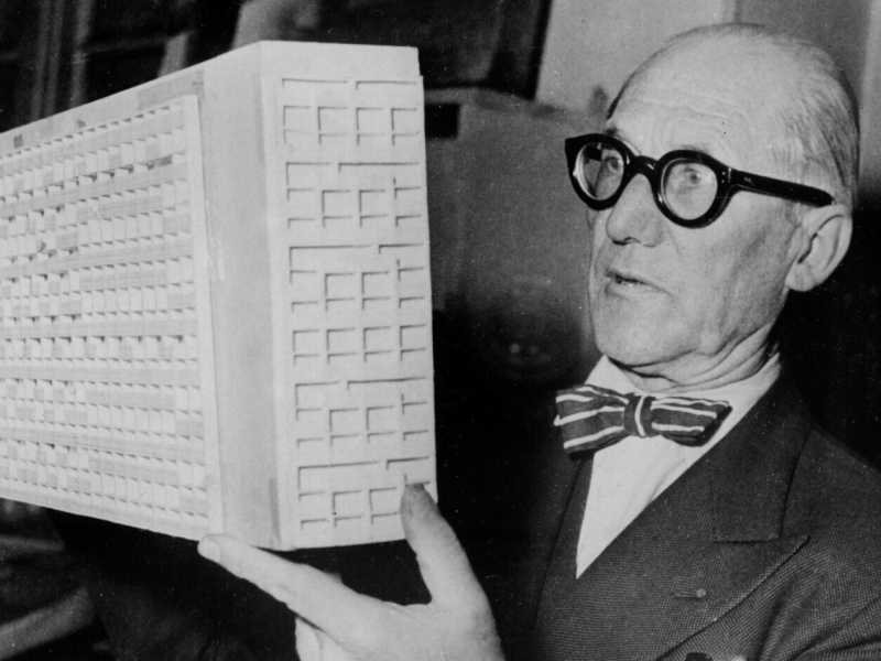 Le Corbusier, pseudonimo di Charles-&Eacute;douard Jeanneret-Gris (La Chaux-de-Fonds, 6 ottobre 1887 &ndash; Roccabruna, 27 agosto 1965). Foto LaPresse&nbsp;<br />