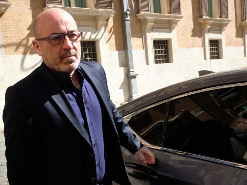 Il Ministro per la transizione ecologia Roberto Cingolani (foto Mauro Scrobogna /LaPresse)&nbsp;<br />