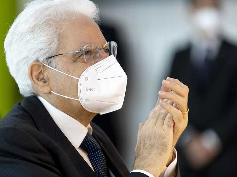 Sergio Mattarella (foto Ansa)