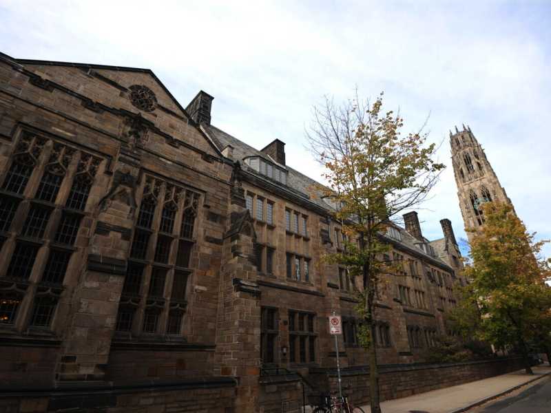 Il campus dell'universit&agrave; di Yale, Usa (Ansa)&nbsp;
