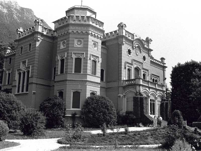 Villa Feltrinelli, la residenza di Benito Mussolini sul lago di Garda (LaPresse)&nbsp;<br />