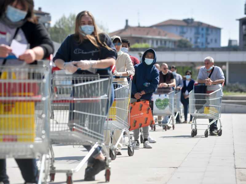 La ripresa è un’idea di negozio del futuro