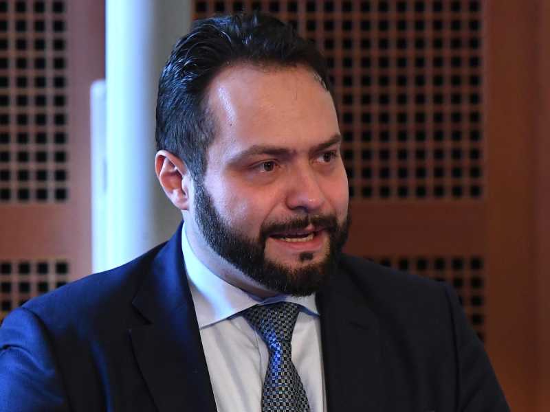 Fabio Massimo Castaldo, vicepresidente grillino del Parlamento europeo (foto LaPresse)