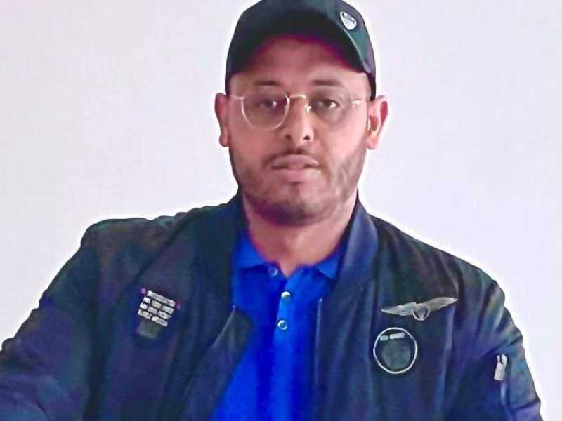 Il sindacalista Adil Belakhdim, morto davanti ai cancelli della Lidl di Biandrate investito da un tir (foto Ansa/Si Cobas)&nbsp;<br />