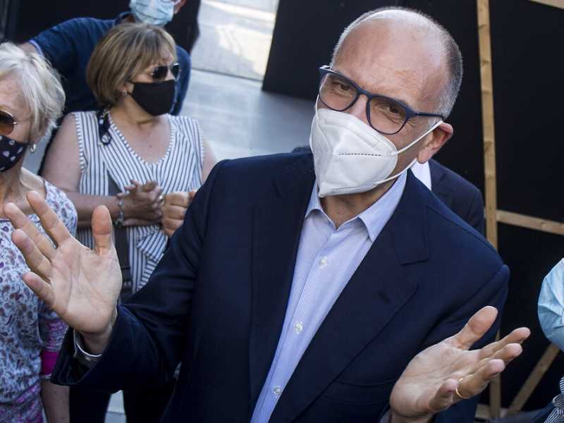 Enrico Letta, segretario del Pd (foto LaPresse)