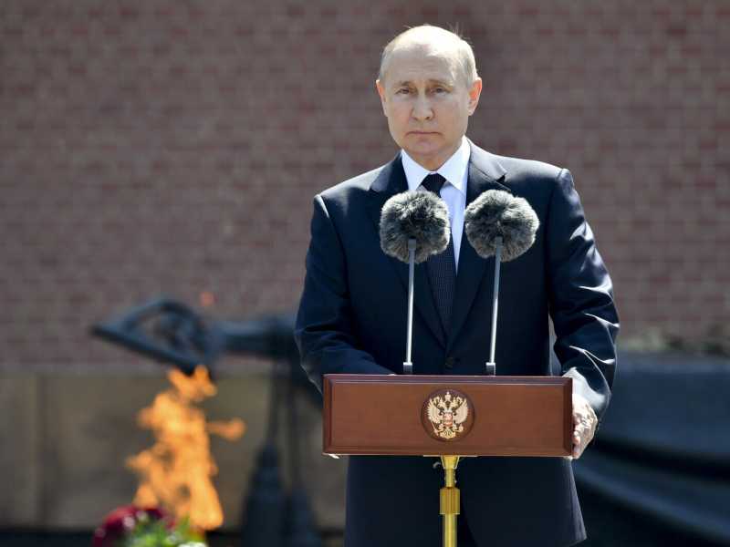 Il presidente russo Vladimir Putin (LaPresse)