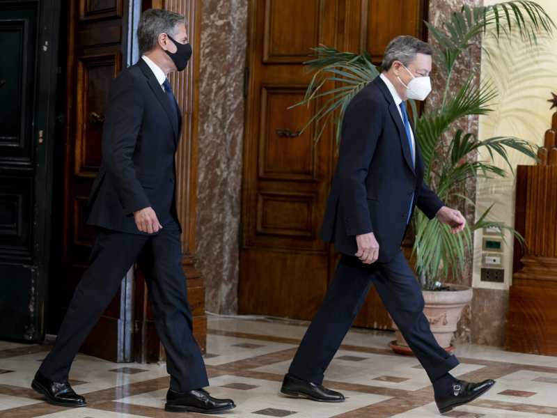 "Indebitarci ma senza azzardi morali". L'intervento di Draghi ai Lincei