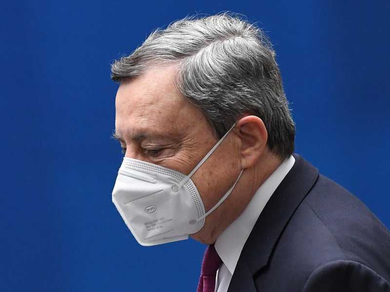Mario Draghi (foto Ansa)