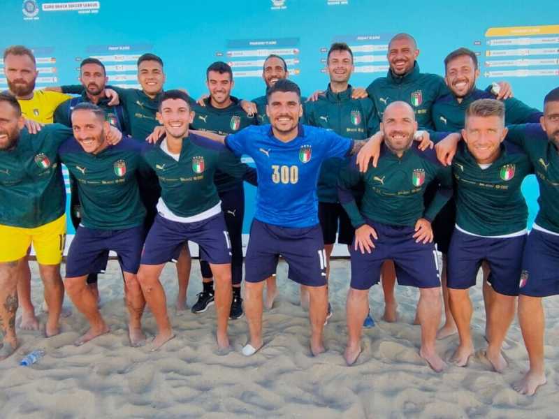 Italia-Danimarca, il 300esimo gol di Gori in maglia azzurra (foto Figc)