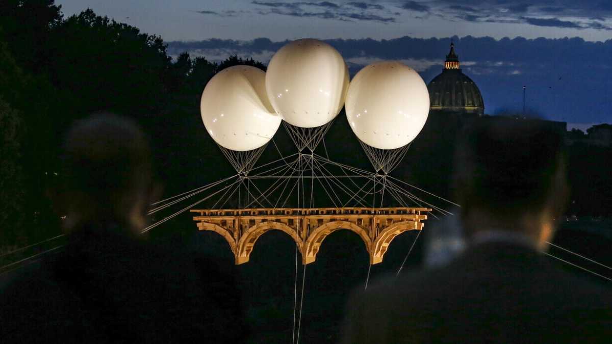 Immagine di Il ponte volante sul Tevere: il sogno di Michelangelo prende vita