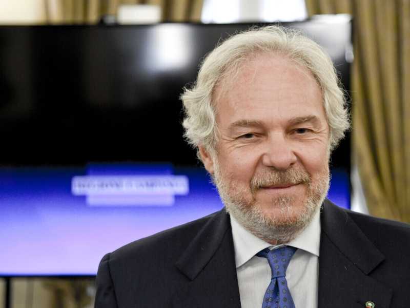 L'amministratore delegato di Webuild Pietro Salini (Ansa)&nbsp;<br />
