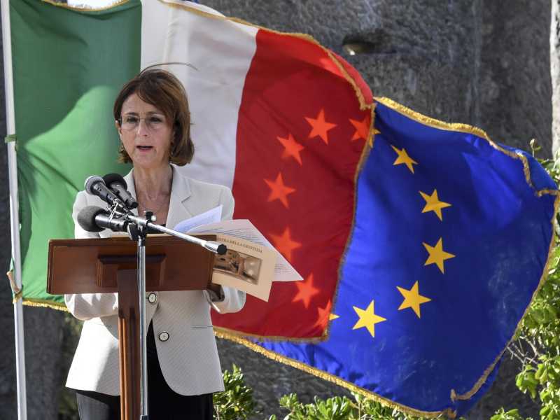 Marta Cartabia, ministro della Giustizia (foto Ansa)