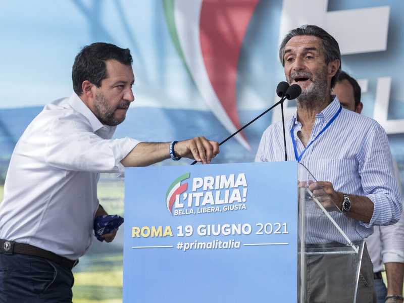 Da Durigon a Fontana. La dura vita dei (pochi) Sì Vax nella Lega