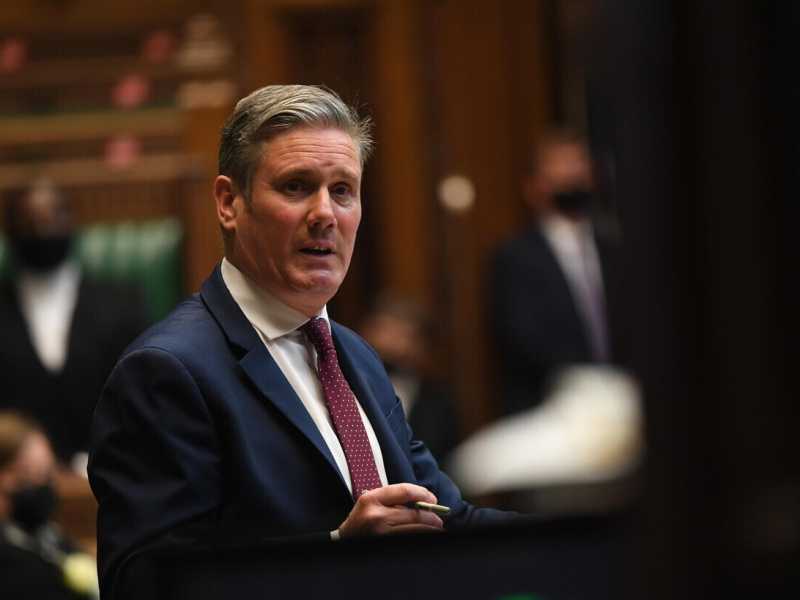 Keir Starmer, leader del Partito laburista britannico (foto EPA)