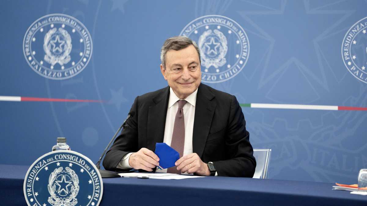 Immagine di Affetto e amicizia per Draghi