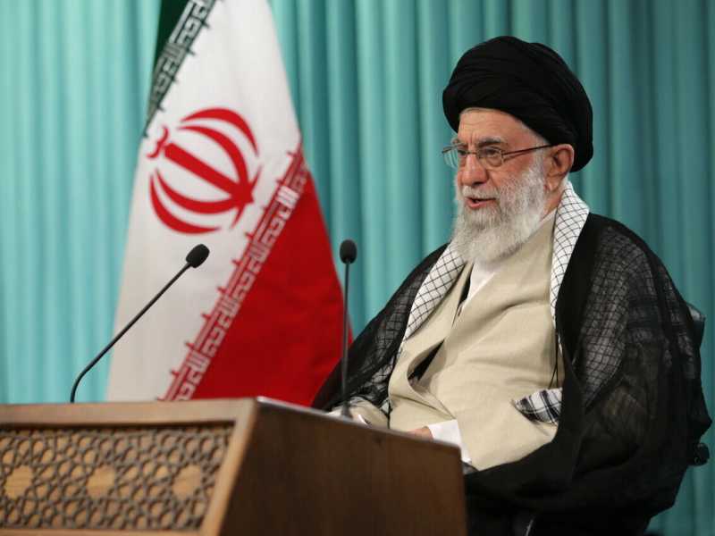 La Guida suprema iraniana Ali Khamenei (Ansa)&nbsp;<br />