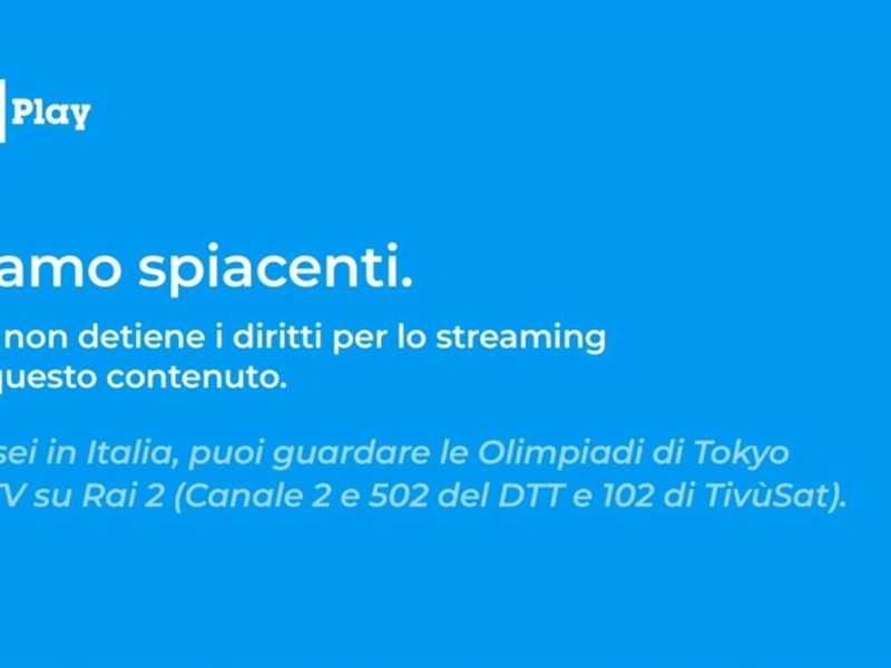 Rai e il disastro dei Giochi in streaming: ora un’indagine interna