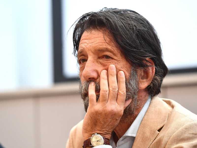 Il filosofo Massimo Cacciari (foto Ansa)