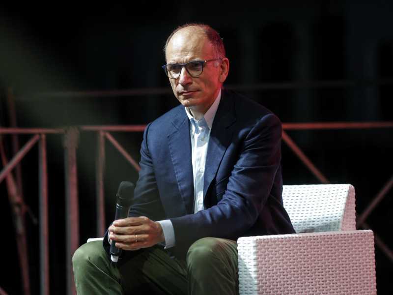 Enrico Letta, segretario Pd, &egrave; candidato in Toscana per le suppletive (LaPresse)
