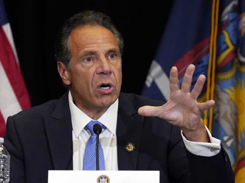 Andrew Cuomo,&nbsp;governatore democratico dello stato di New York (LaPresse)<br />