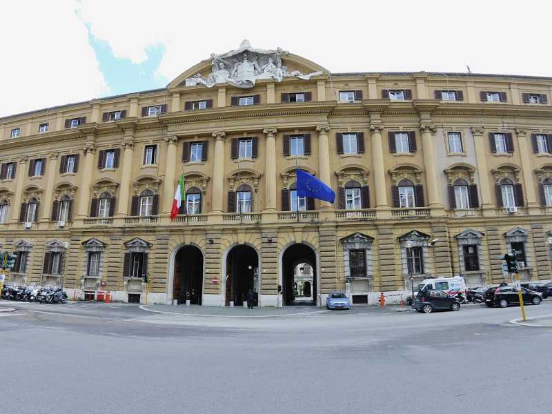 Il palazzo delle Finanze a Roma, dove ha sede il ministero dell'Economia (Foto Mef-Facebook)