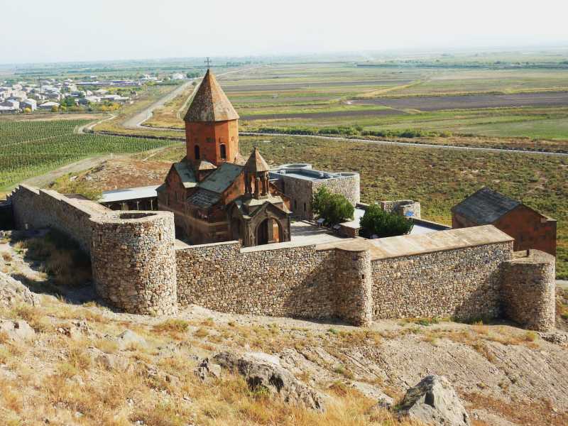 Il monastero di Khor Virap in Armenia (Wikipedia)&nbsp;