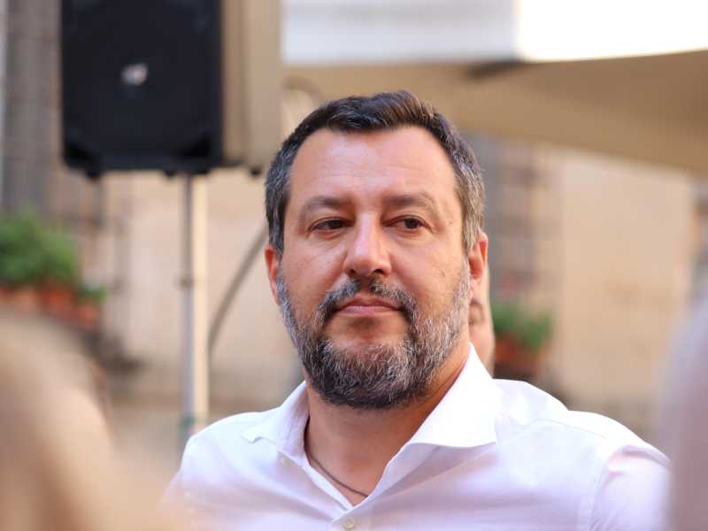 Matteo Salvini (foto Ansa)