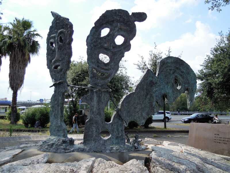 Roma, quartiere Giuliano-Dalmata: monumento alle vittime delle foibe (Wikimedia)&nbsp;<br />