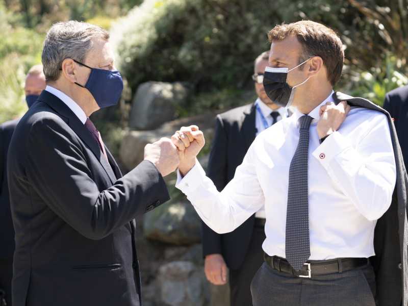L'età Draghi-Macron, la cena dei leader "multilaterali" per il dopo Merkel
