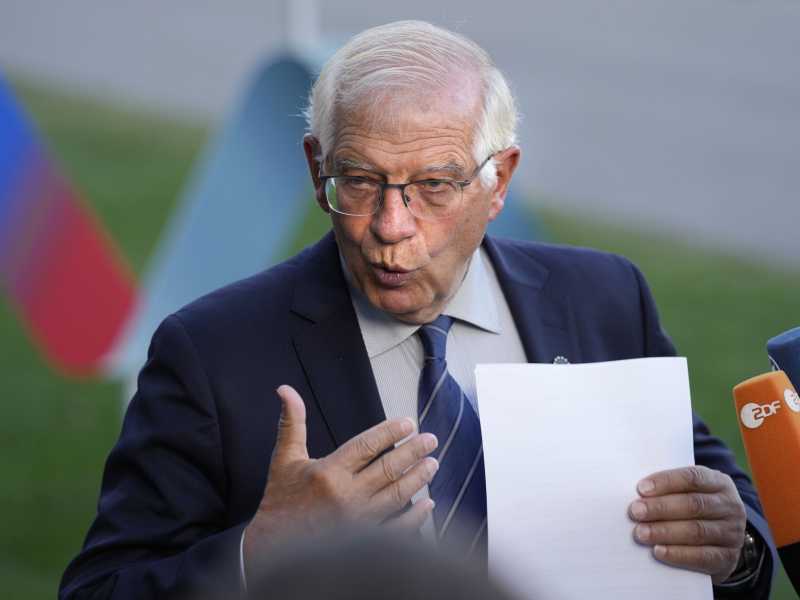 Josep Borrell (foto LaPresse)<br />