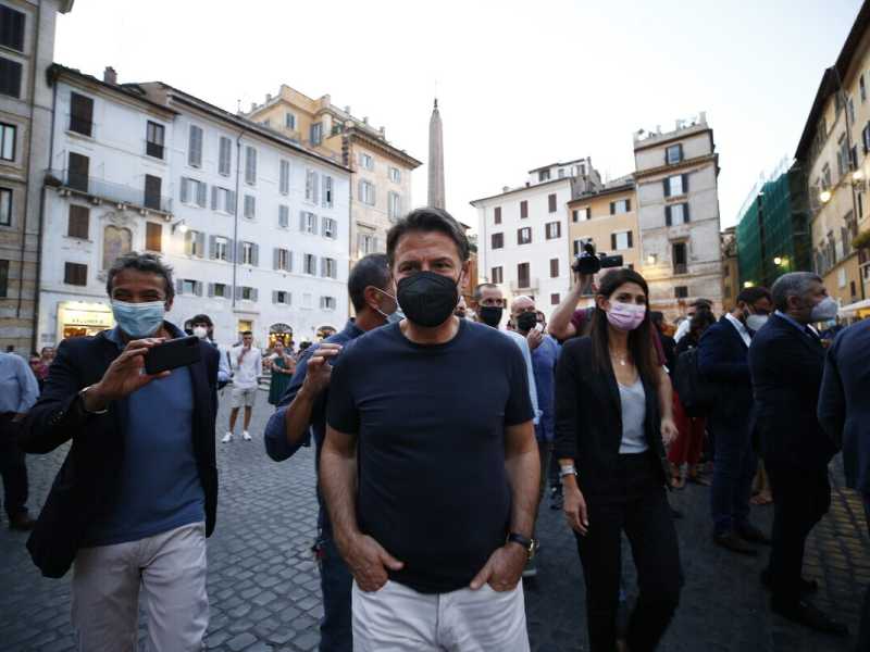 Giuseppe Conte (foto LaPresse)&nbsp;