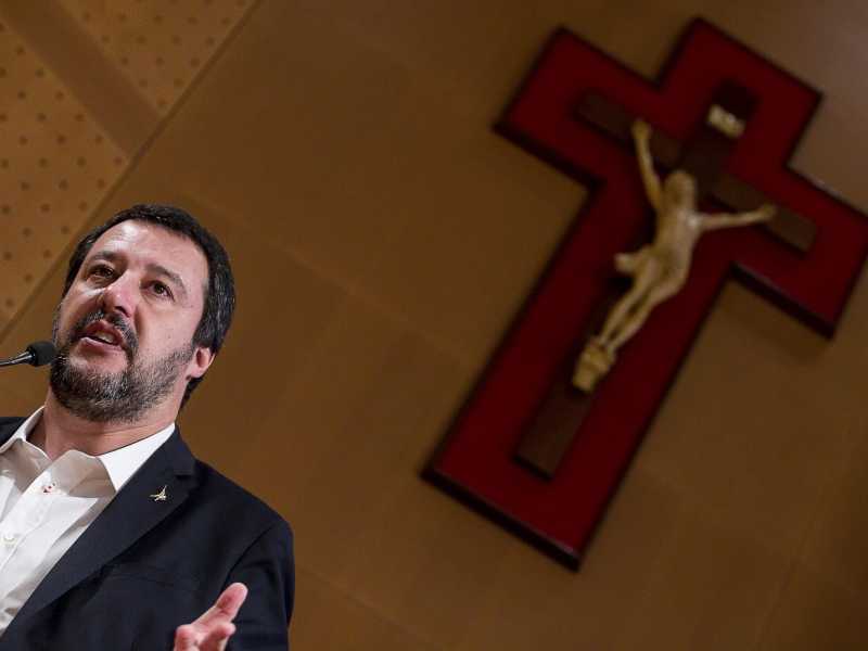 Salvini in Vaticano, non notizia