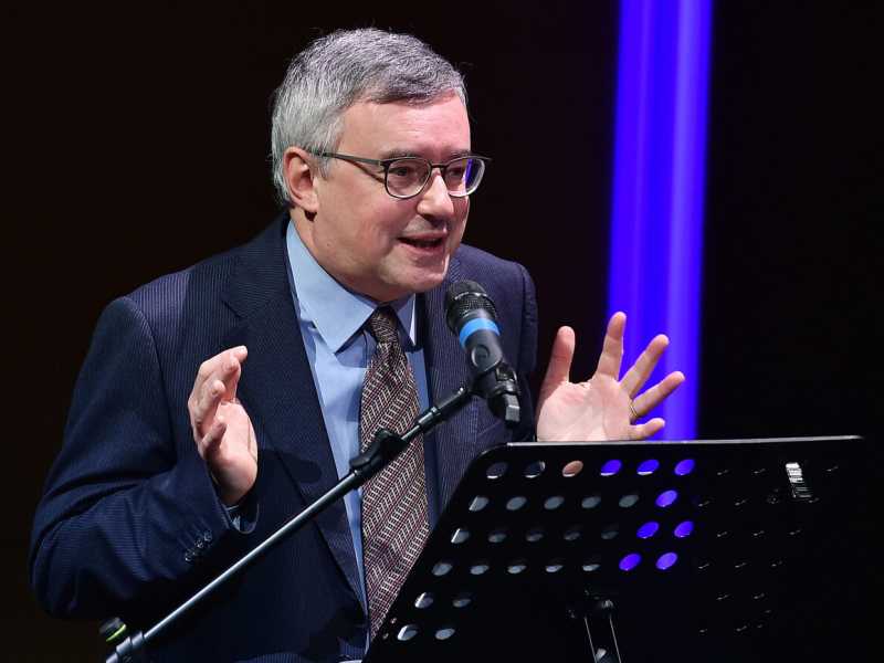 Lo storico Alessandro Barbero (foto Ansa)