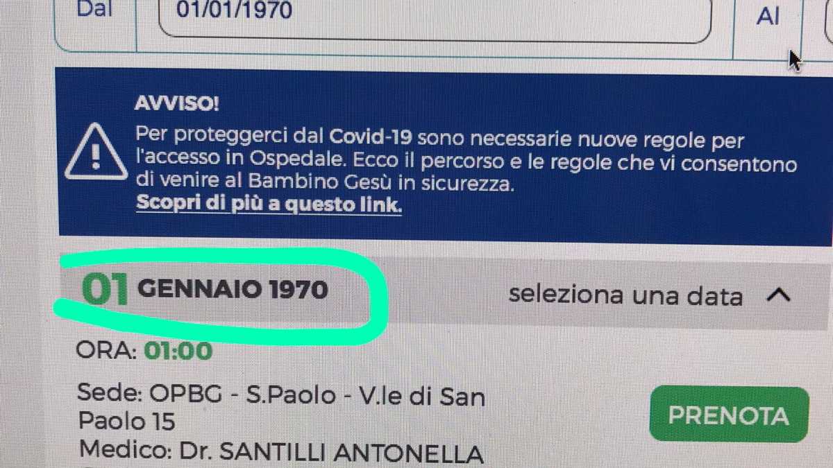 Immagine di L'ultima frontiera del disservizio sanitario: gli appuntamenti nel passato