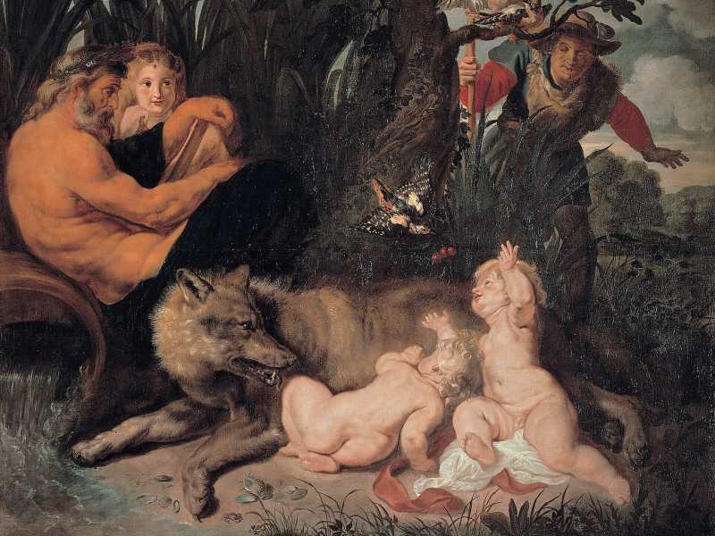 Peter Paul Rubens - Romolo e Remo (1616 circa), via Google Art Project&nbsp;<br />