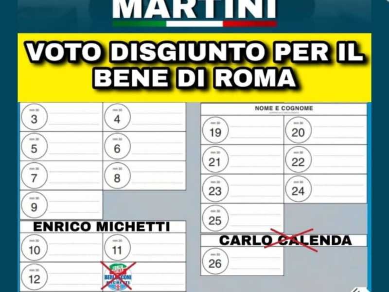 "A Roma votate Forza Italia, ma Calenda sindaco". La proposta del dirigente di FI