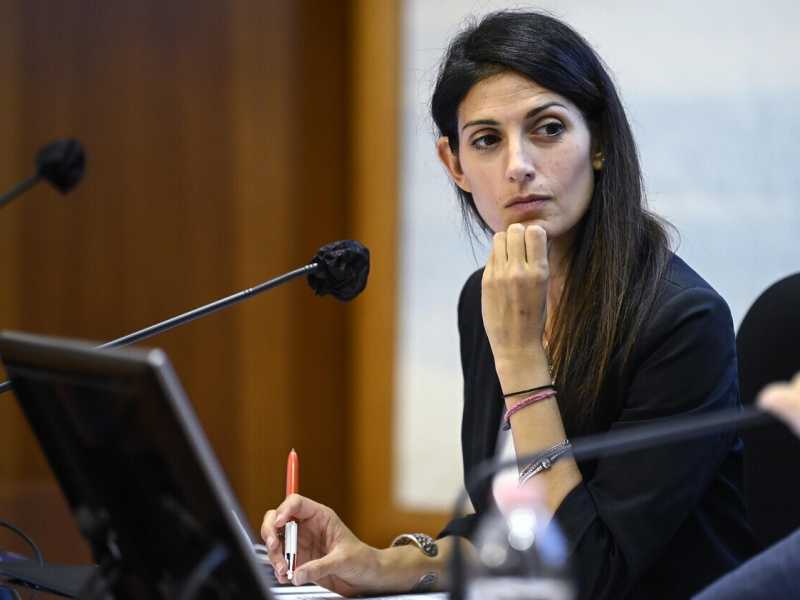 Virginia Raggi (foto Ansa)