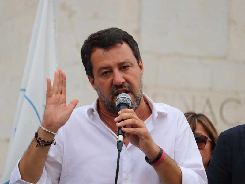 Matteo Salvini (Ansa)