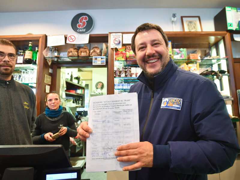 Matteo Salvini (LaPresse)